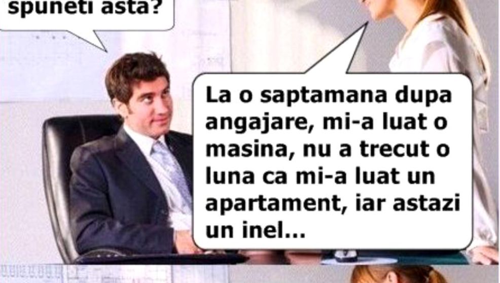 Imagine Stire Bancul zilei | Secretara și relația cu șeful | 2review.ro