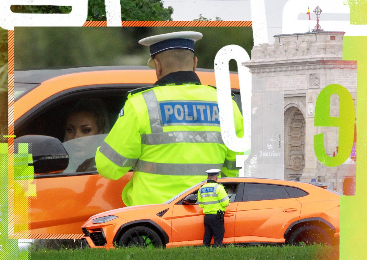 Imagine Stire Loredana Chivu, oprită de Poliție la Arcul de Triumf . A ”negociat” cu agentul 15 minute | 2review.ro