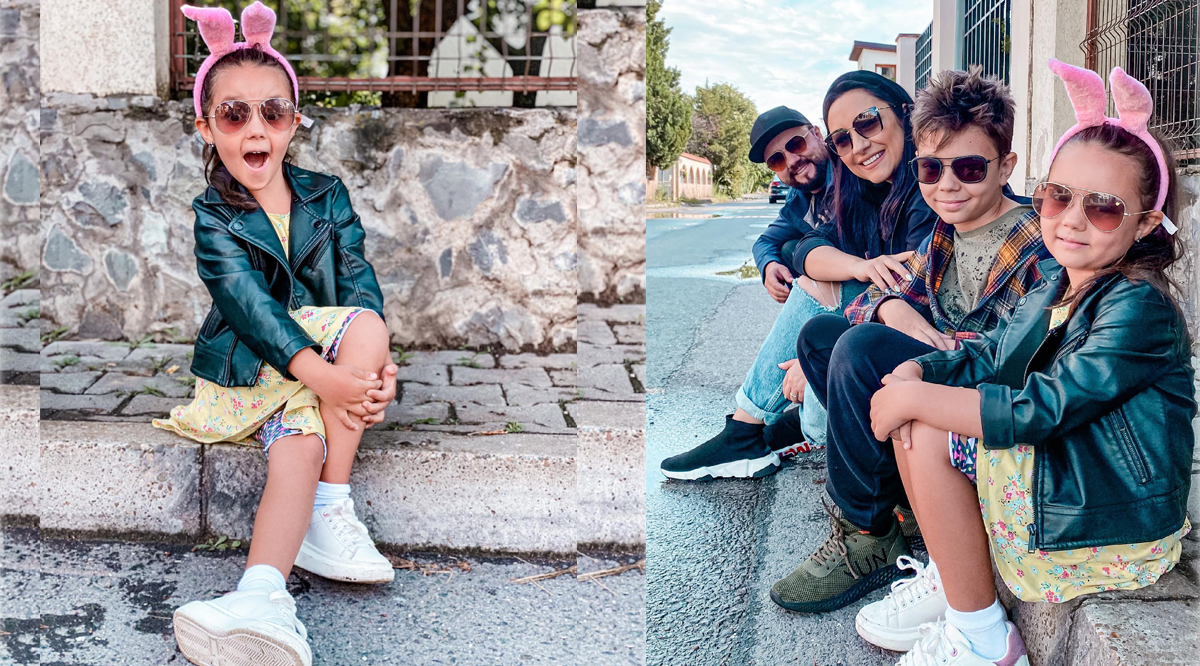 Imagine Stire Ce outfit simpatic și-a ales Eva Măruță pentru ultima serbare la grădiniță: “În curând, începe școala!” | 2review.ro