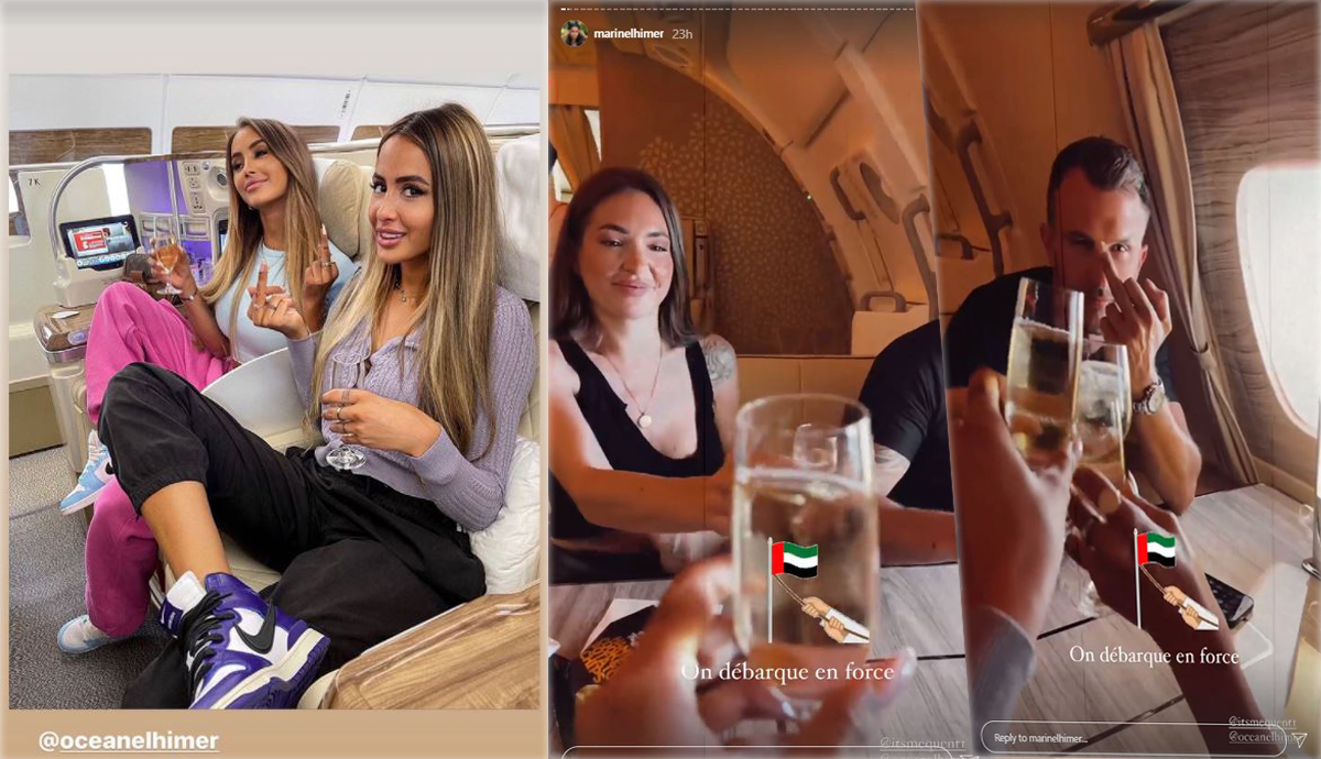 Imagine Stire O influenceriță din Franța, gafă uriașă la bordul unui avion! Unul dintre fani a dat-o de gol, iar ea a reacționat foarte urât | 2review.ro