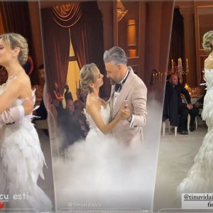 Roxana Ionescu și Tinu Vidaicu, petrecere de nuntă așa cum au ...