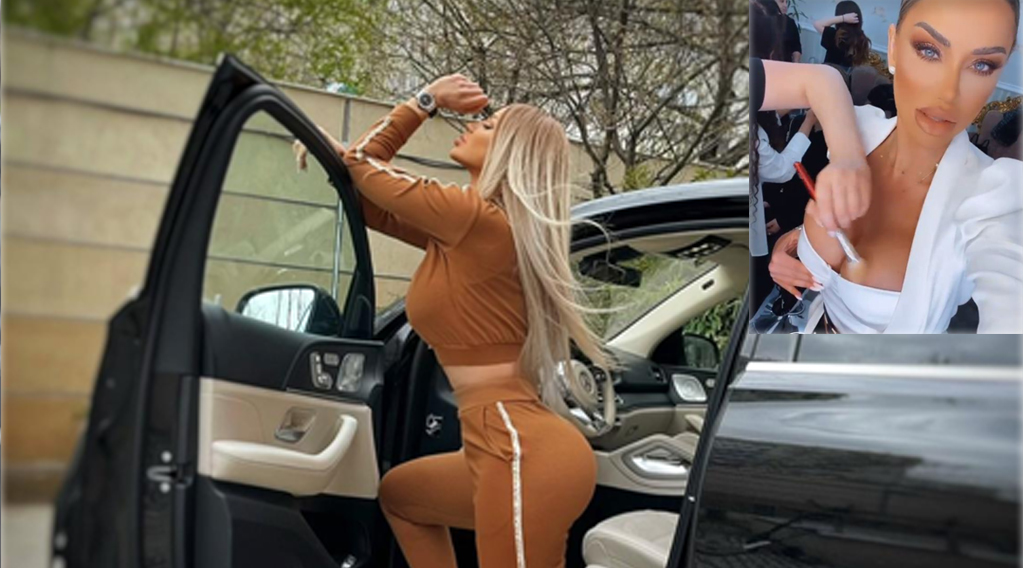 Imagine Stire Bianca Drăgușanu, gafă vestimentară înainte să apară la Teo Show. A publicat din greșeală imagini în care unul dintre sâni “i-a evadat” din decolteul generos | FOTO | 2review.ro