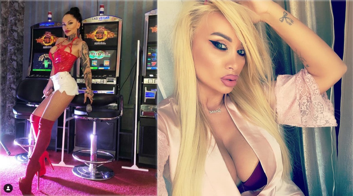 Imagine Stire Anuryh și Simona Trașcă au făcut show într-un cazino și au fost răsplătite de clienți instant! Câți bani li s-au băgat în sutien | FOTO | 2review.ro
