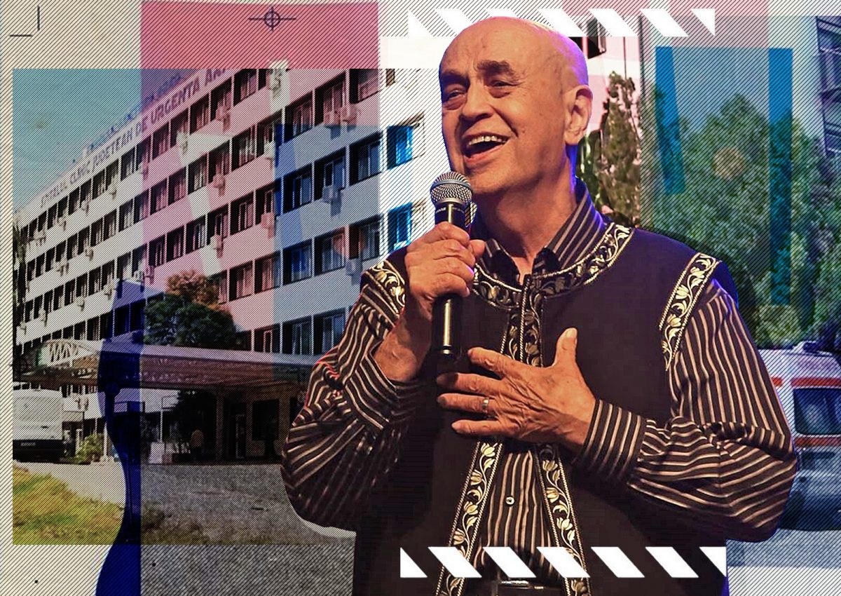 Imagine Stire Benone Sinulescu a fost externat în mare secret, deși e în stare gravă? ”L-au scos cu ambulanța prin spatele spitalului. Dacă era bine, pleca pe picioarele lui!” | 2review.ro
