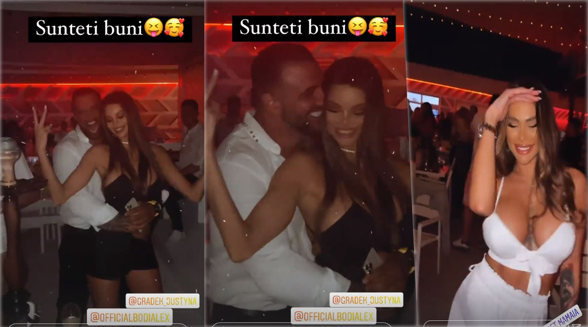 Bianca Iordache și-a făcut apariția noaptea trecută în clubul în care Alex Bodi s-a distrat cu noua iubită, Justyna Gradek © Instagram Stories