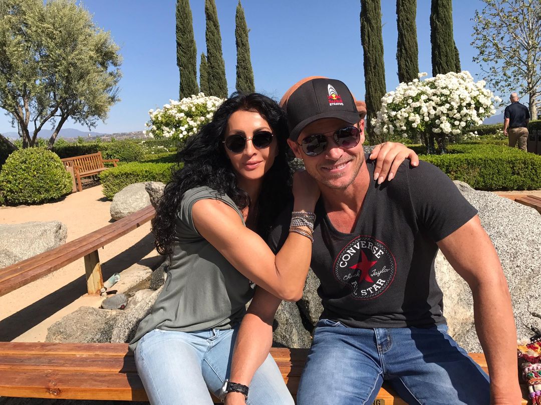 Mihaela Rădulescu și iubitul ei, Felix Baumgartner (Foto: Facebook)