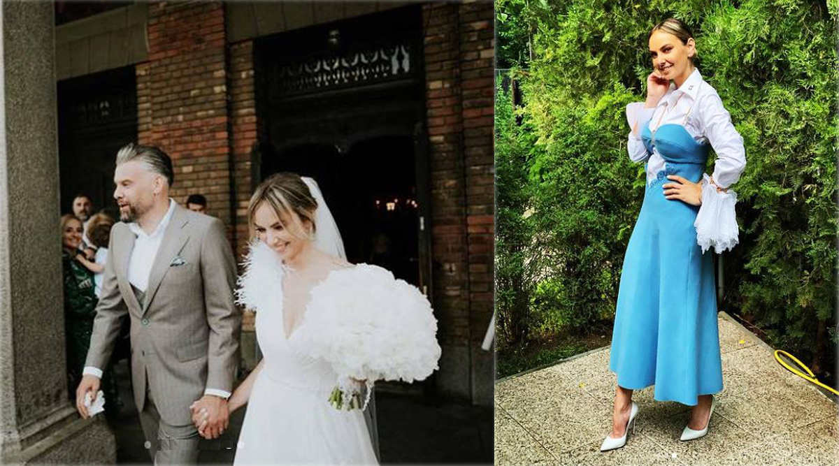 Imagine Stire Roxana Ionescu, anunț-surpriză după cununia religioasă cu Tinu Vidaicu: “Lenny”. Mesajele de felicitare au curs pentru cei doi soți | 2review.ro