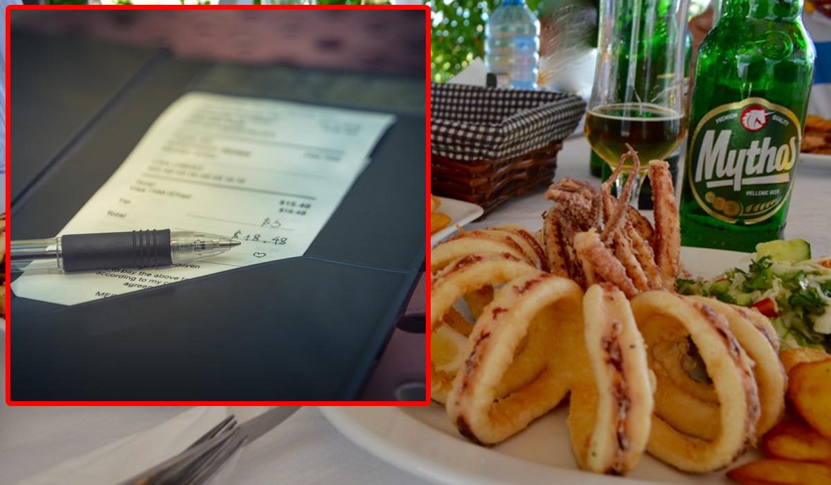 „Țeapă” uriașă! Câți euro a dat un turist pe 6 bucăți de calamar, într-un restaurant din Grecia. Nici la Mamaia nu vezi așa ceva!