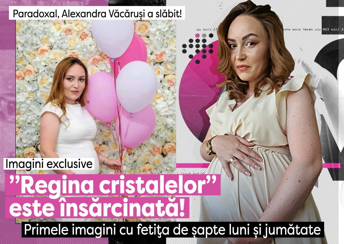 Imagine Stire ”Regina cristalelor” este însărcinată! Primele imagini cu fetița de șapte luni și jumătate | 2review.ro