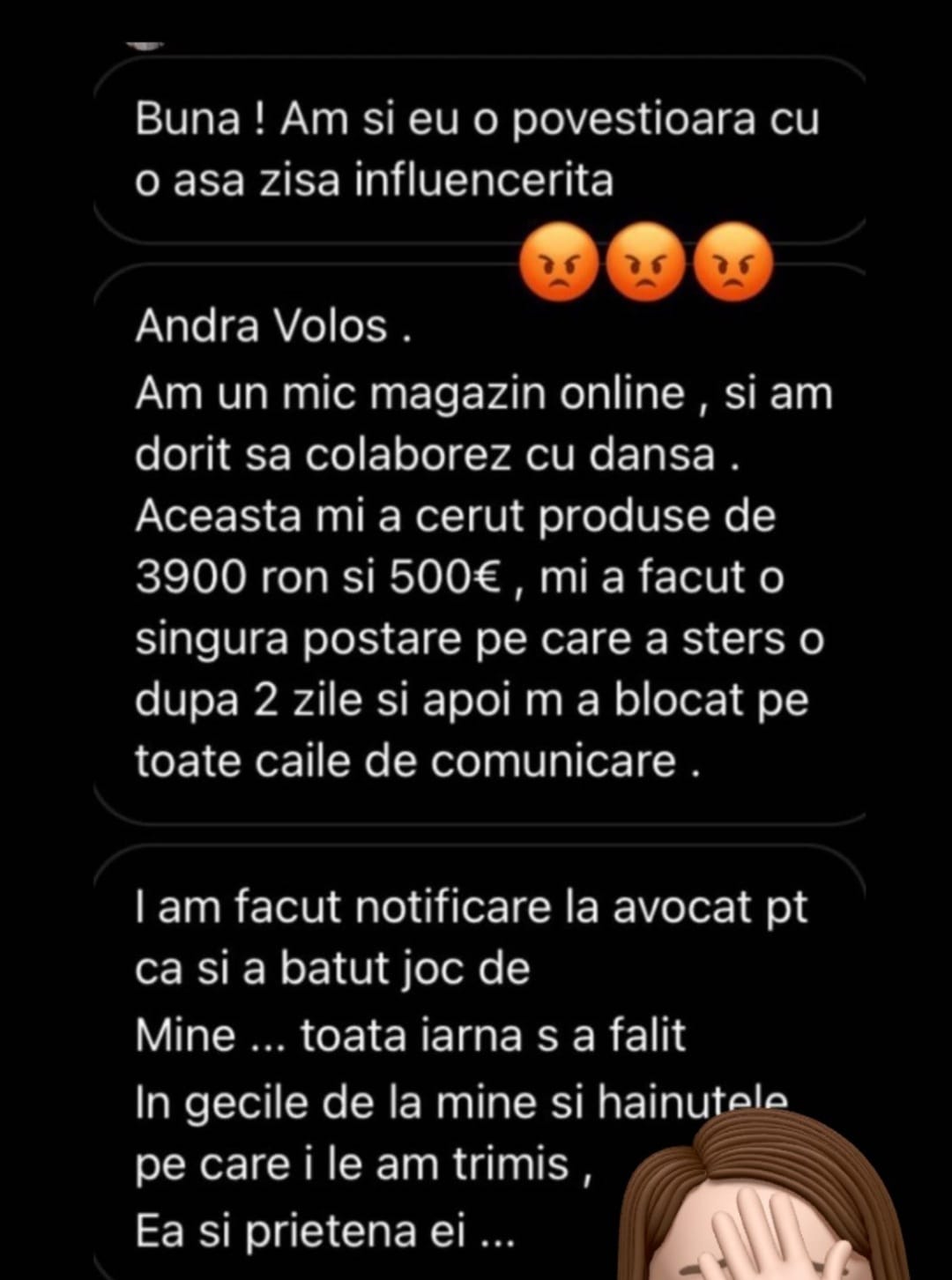 Andra Voloș, acuzată de o tânără că nu a respectat barterul / Sursă foto: CANCAN