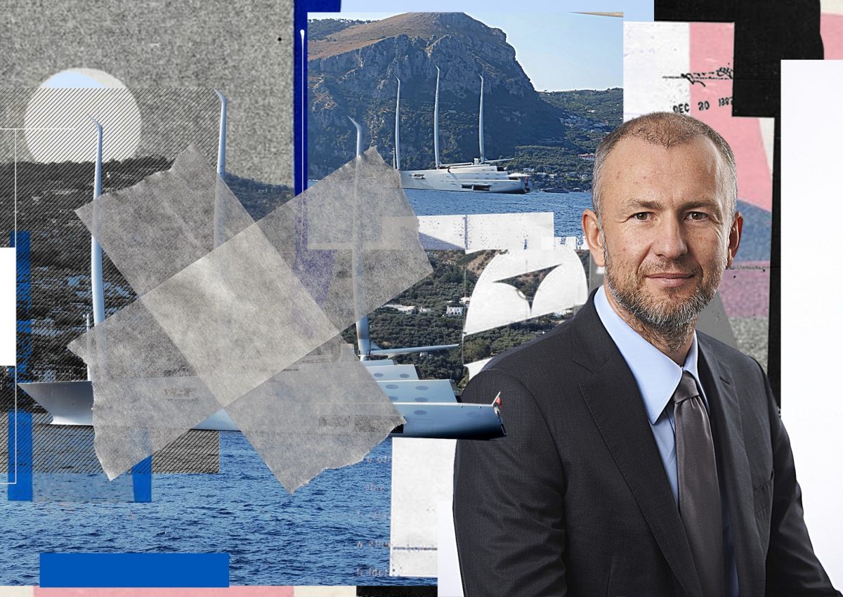 Imagine Stire Iahtul oligarhului rus, Andrey Melnichenko, face furori în Capri. Cum arată velierul incredibil care valorează peste 400 de milioane € | 2review.ro