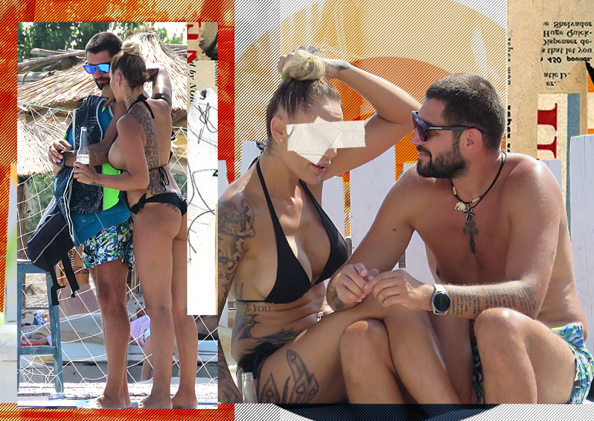 Imagine Stire Cătălin Cazacu, prins în mrejele unei blonde sexy și tatuată. Din “vultur” s-a transformat în ”pradă” | 2review.ro