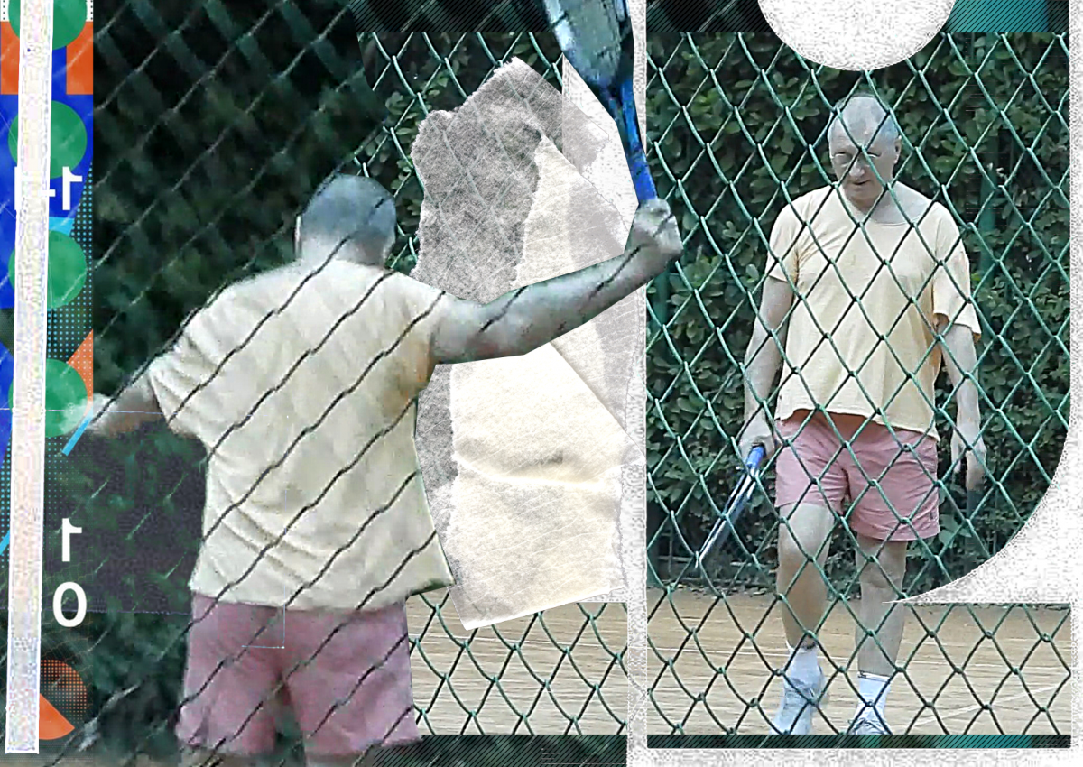 Imagine Stire Horațiu Mălăele și-a arătat măiestria pe terenul de tenis | 2review.ro