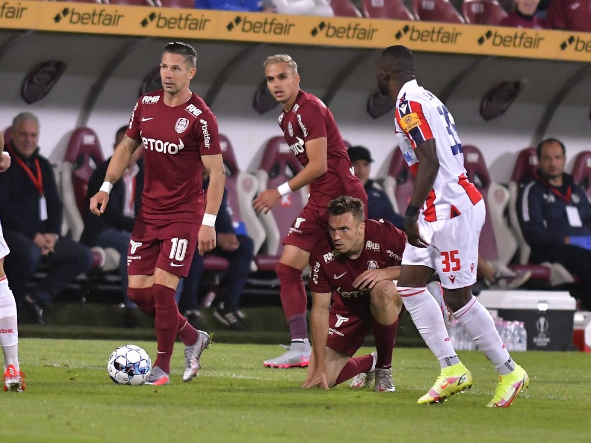 Imagine Stire CFR, bătută de Steaua Roșie și la Cluj! | 2review.ro