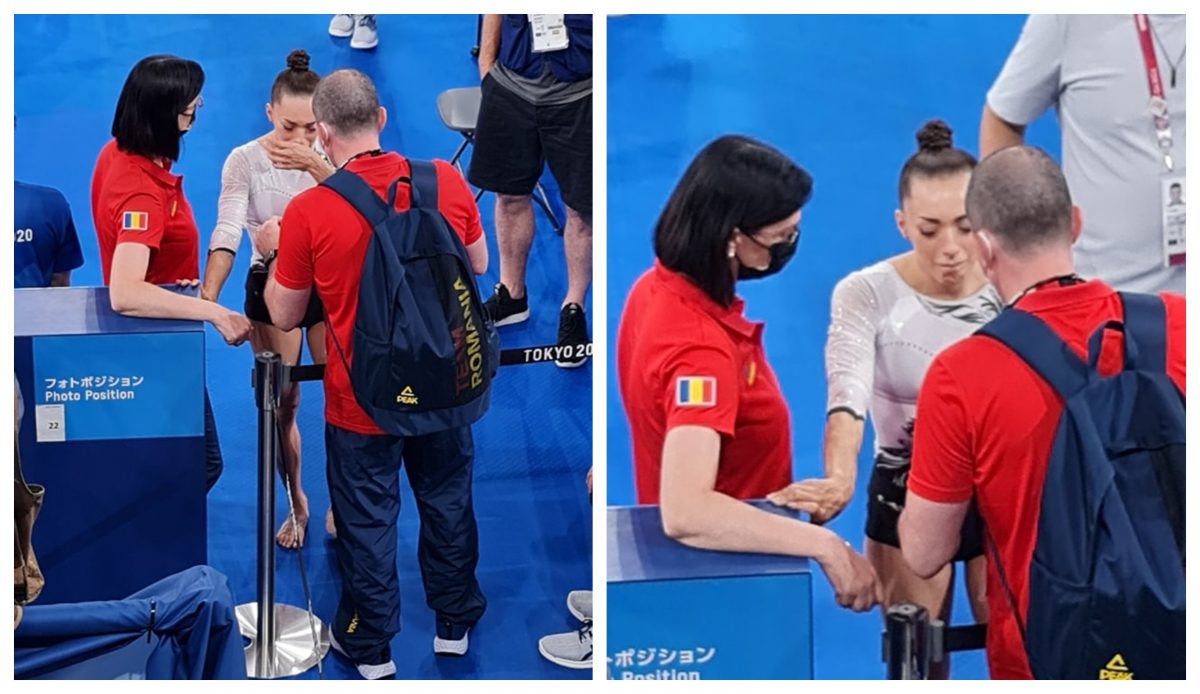 Pierdere imensă pentru România. Larisa Iordache s-a retras, în lacrimi, din finala bârnă de la Jocurile Olimpice Tokyo 2020