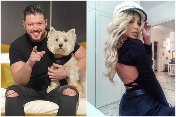 Imagine Stire Victor Slav își sărută iubita în văzul tuturor! Este mai îndrăgostit ca niciodată și oriunde merge îi face declarații de amor! | 2review.ro