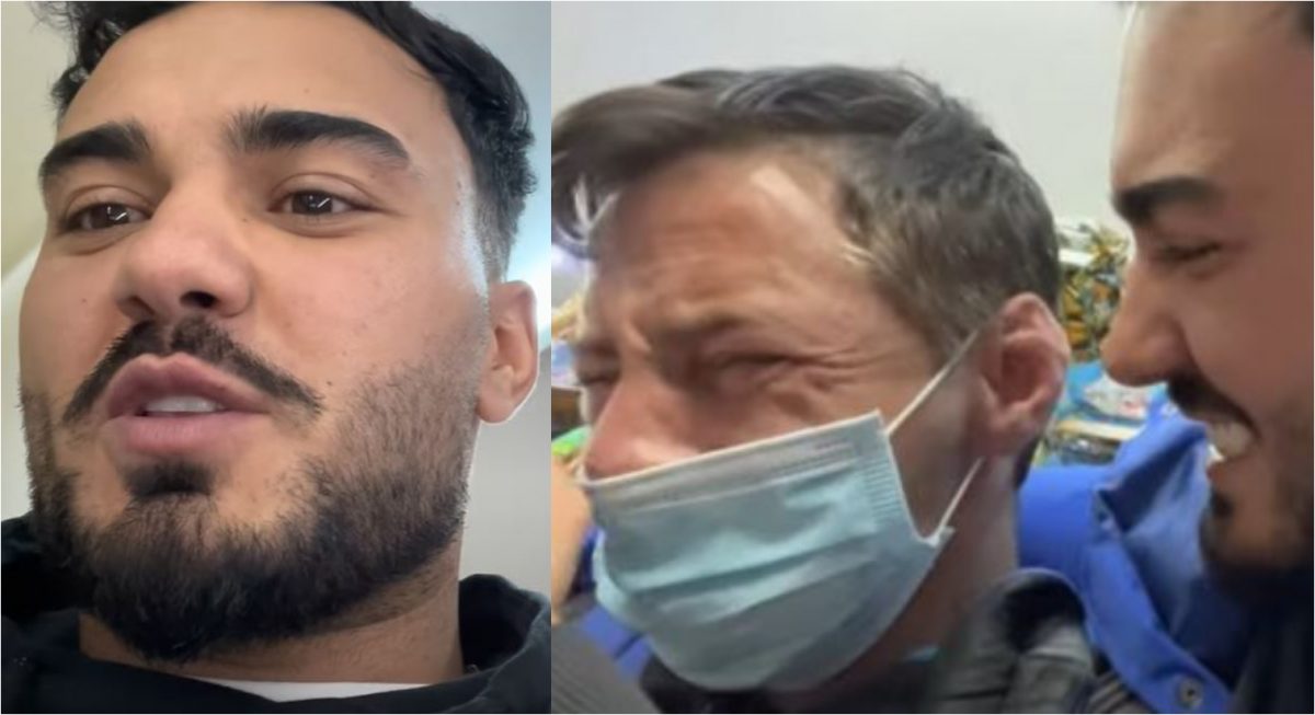 Jador a stârnit emoții în jurul său. Ce i-a făcut unui bărbat care se ruga, în genunchi, pe stradă