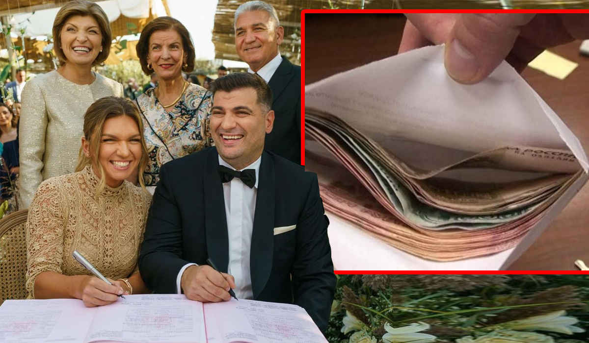Câți lei ar fi mers darul de nuntă la cununia Simonei Halep cu Toni Iuruc! Suma e colosală