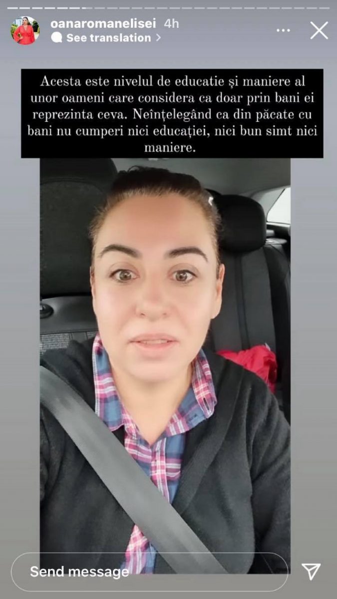 Imagine Stire Oana Roman, înjurată ca la ușa cortului într-o benzinărie! Vedeta a filmat tot: ”Mă înjură de mamă, de familie….” | 2review.ro