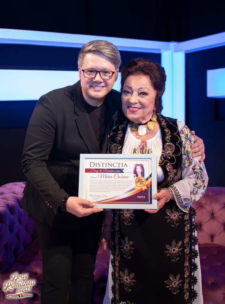 Imagine Stire Maria Ciobanu va cânta LIVE la 85 de ani, în premieră, la emisiunea lui Fuego, la TVR 2! | 2review.ro