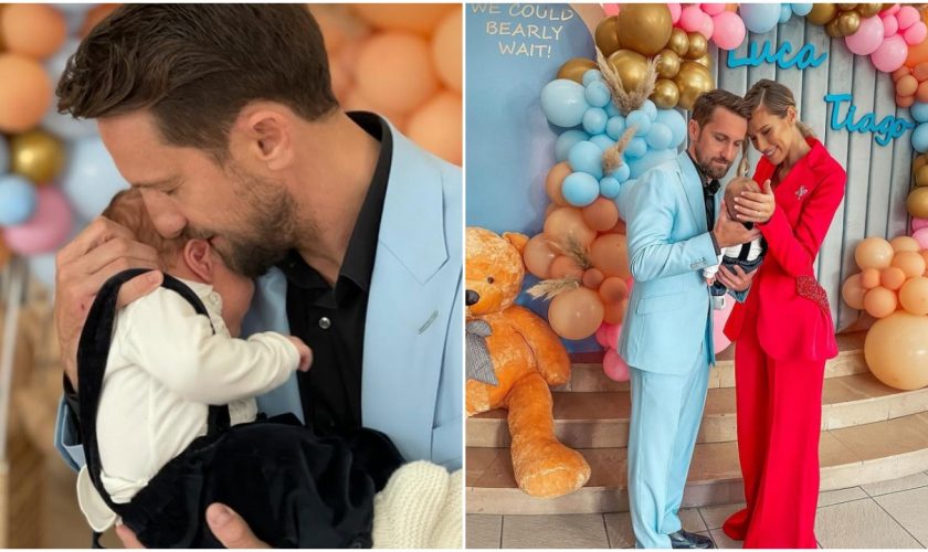 Imagine Stire Cine sunt nașii micuțului Luca-Tiago. Dani și Gabriela Oțil nu i-au ales pe Roxana Ionescu și Tinu Vidaicu | 2review.ro