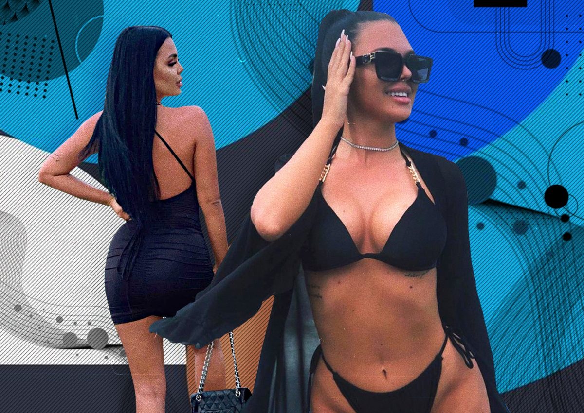 Imagine Stire Își arată formele și te iau căldurile. Andra e brunetă și cochetă și pe Insta e vedetă! | 2review.ro