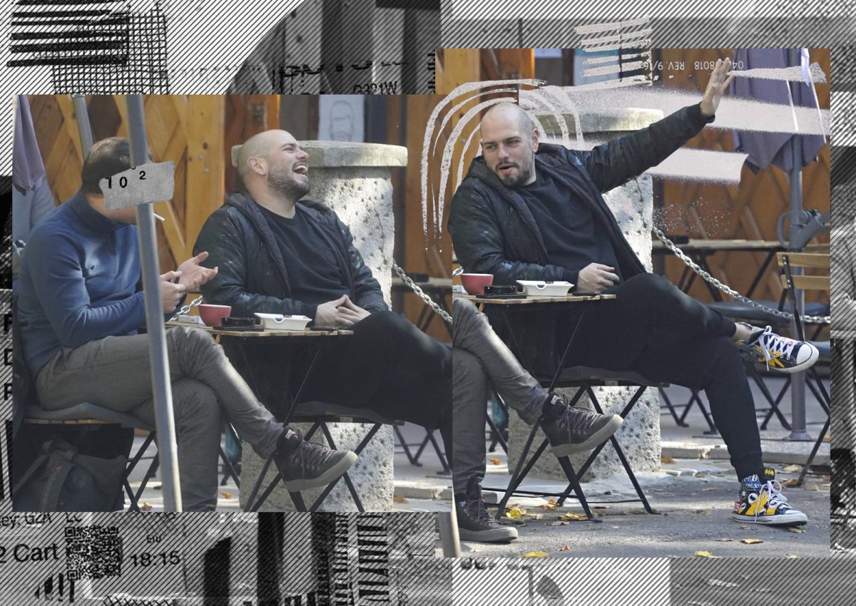Imagine Stire Cu cine l-am surprins pe Matei Dima, la o terasă din Capitală. Bro nu mai e singur și trist, ci într-o veselie! La cafea și-a găsit, în sfârșit, companie | 2review.ro