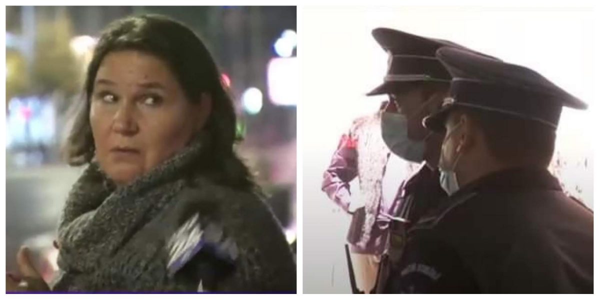 Cum s-a scuzat o bucureșteancă în fața polițiștilor, după ce a fost prinsă fără mască de protecție pe stradă