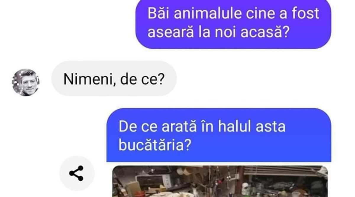 Imagine Stire BANCUL ZILEI | „Băi animalule, cine a fost aseară la noi acasă?” | 2review.ro