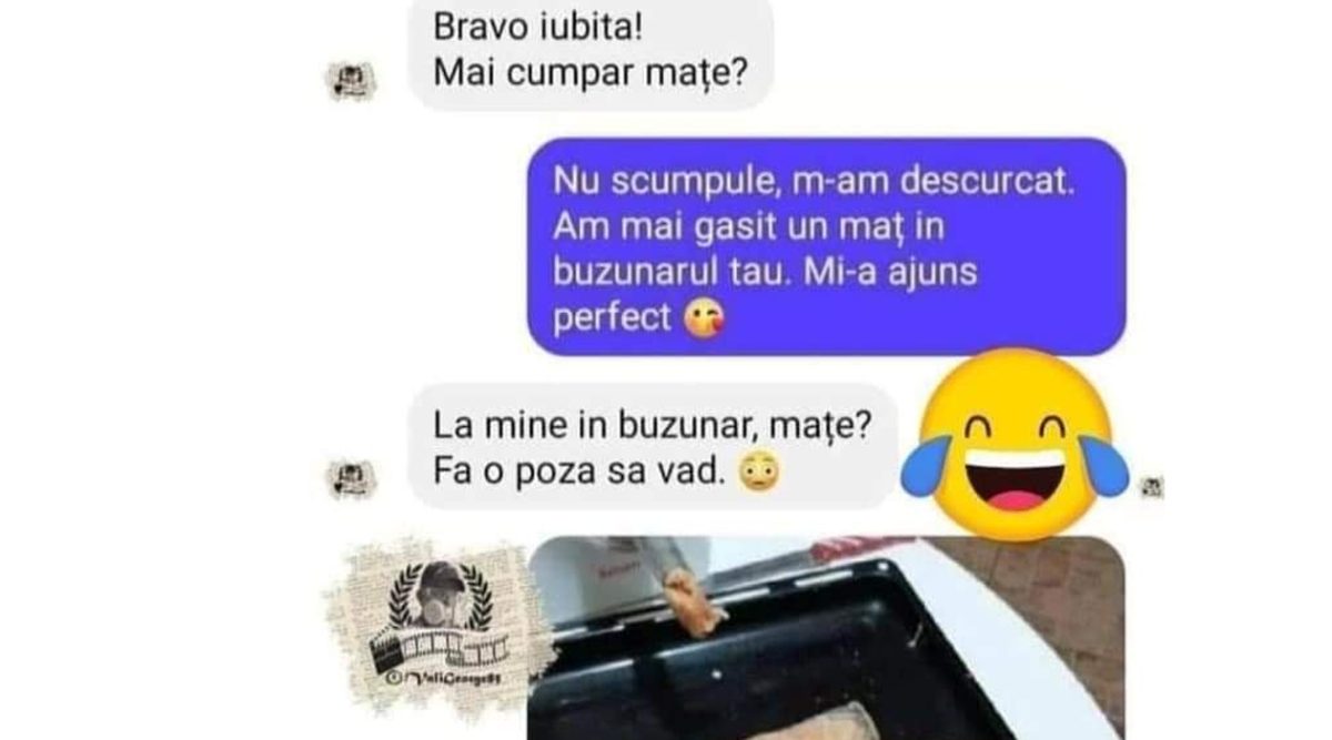 Imagine Stire BANCUL ZILEI | „Bună, scumpule! Am terminat de făcut cârnații” | 2review.ro