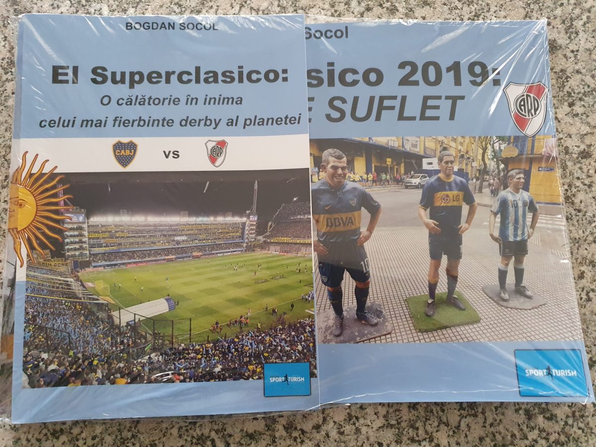 Bogdan Socol a lansat o nouă carte dedicată celui mai fierbinte derby al planetei: El Superclasico, Boca – River