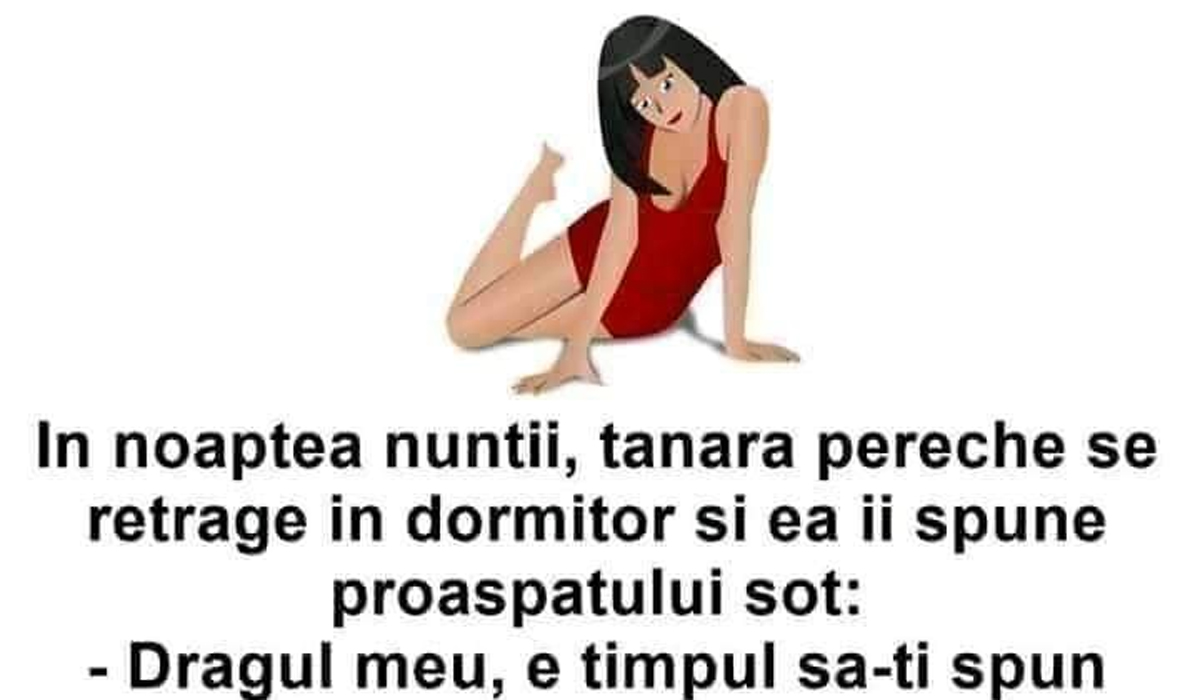 Imagine Stire BANC | În noaptea nunții, în dormitor: „Dragul meu, e timpul să-ți spun ceva” | 2review.ro