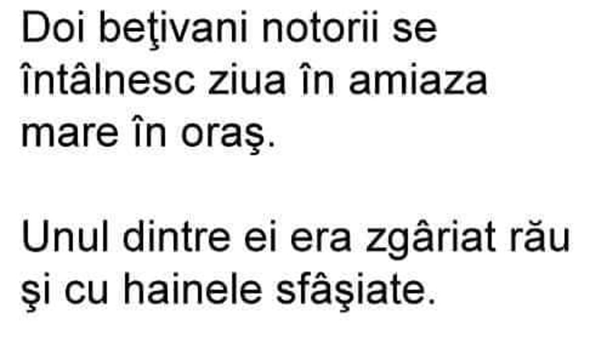 Imagine Stire BANC | Doi bețivani notorii se întâlnesc ziua în amiaza mare, în oraș | 2review.ro