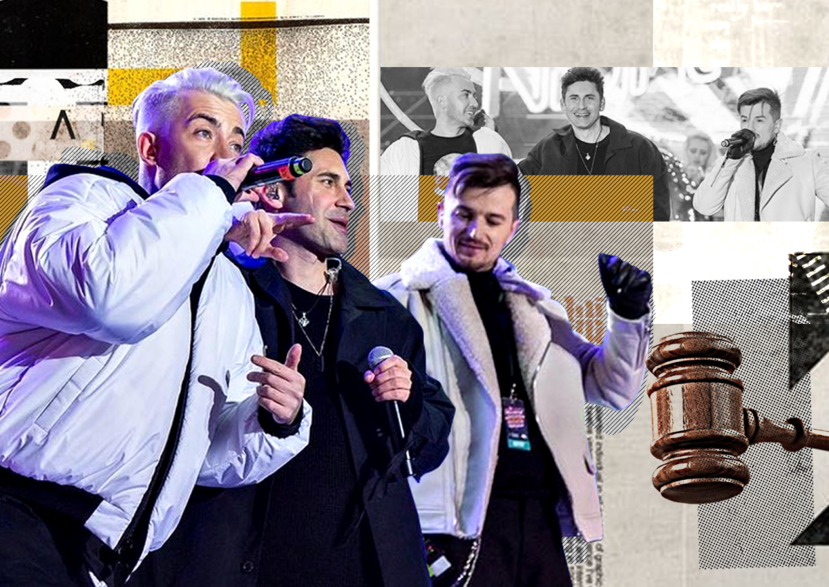 Imagine Stire Trupa ”O-Zone” se reunește la tribunal! Dan Bălan, Radu Sîrbu și Arsenie Todiraș vor să ia toți banii! | 2review.ro