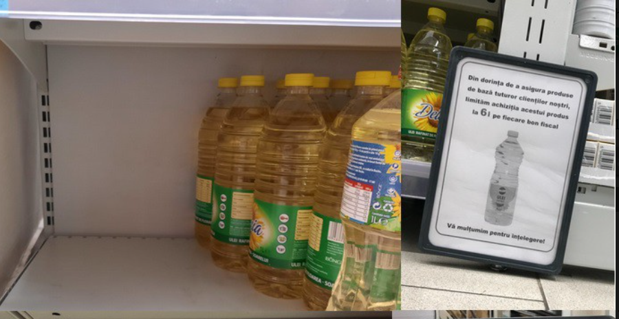 Ulei și zahăr cu porția în marketurile din Constanța și Timișoara