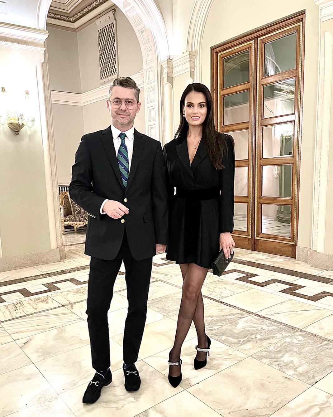 Anca Serea și Adrian Sînă. Sursă foto: Facebook