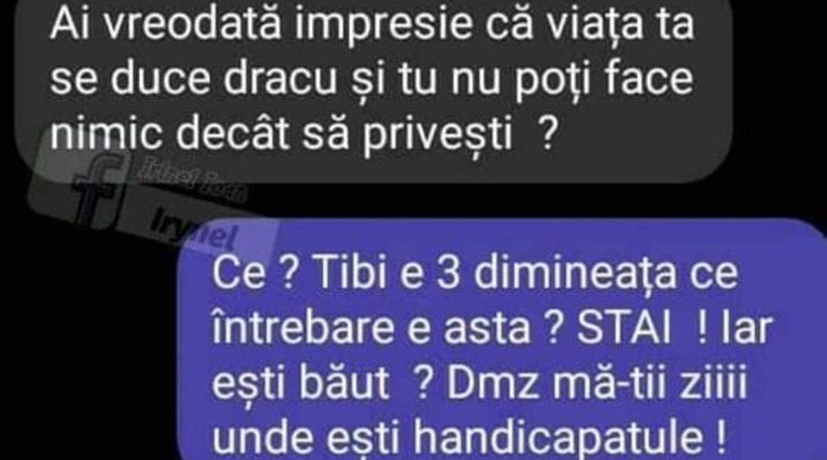Imagine Stire BANC | „Tibi, e 3:00 dimineața! Iar ești băut?” | 2review.ro