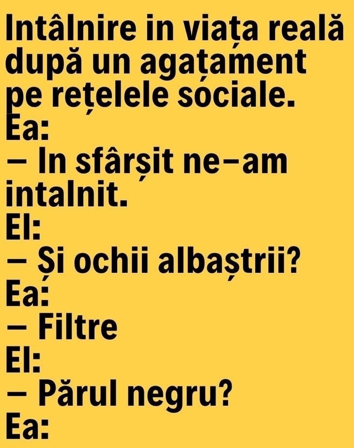 Imagine Stire Bancul zilei | Prima întâlnire în viața reală după ce un băiat și o fată s-au cunoscut pe internet | 2review.ro