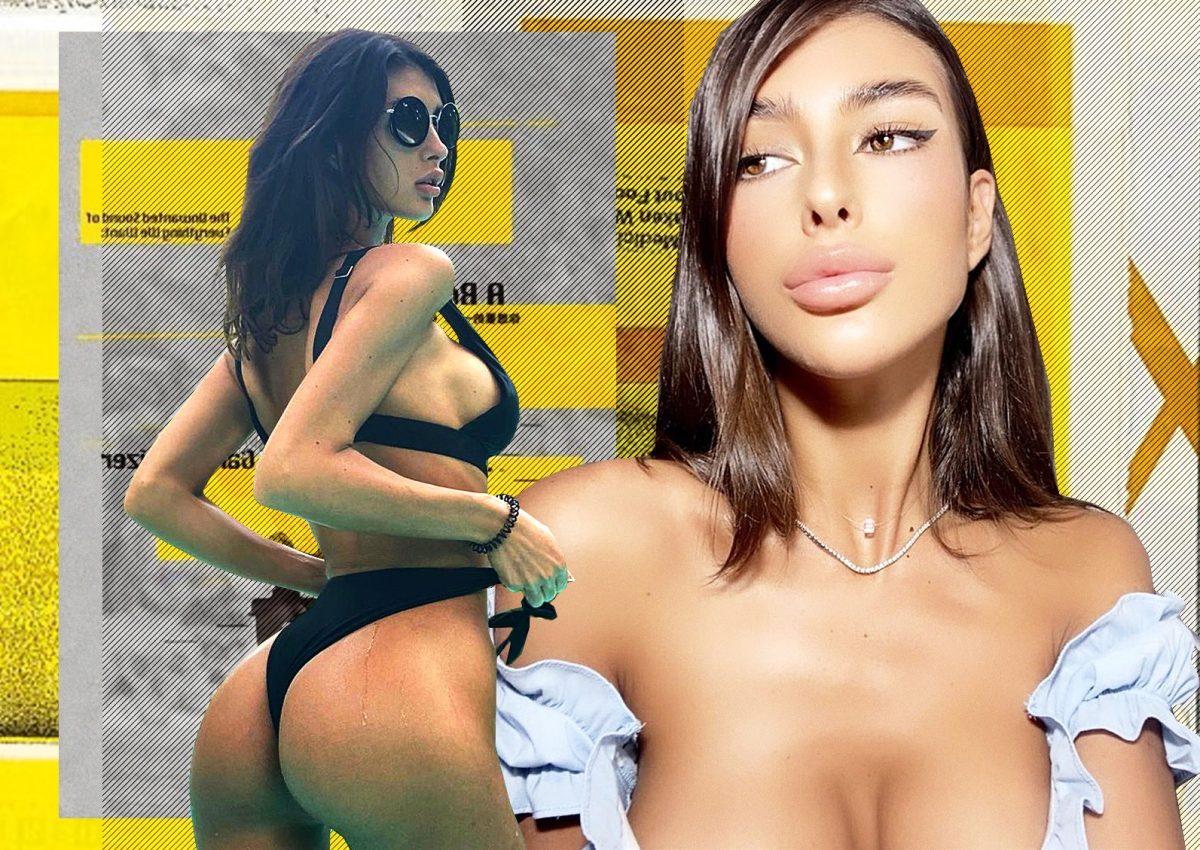 Bruneta are un corp perfect, care „zăpăcește” orice bărbat! Beatrice e mega-hot! 