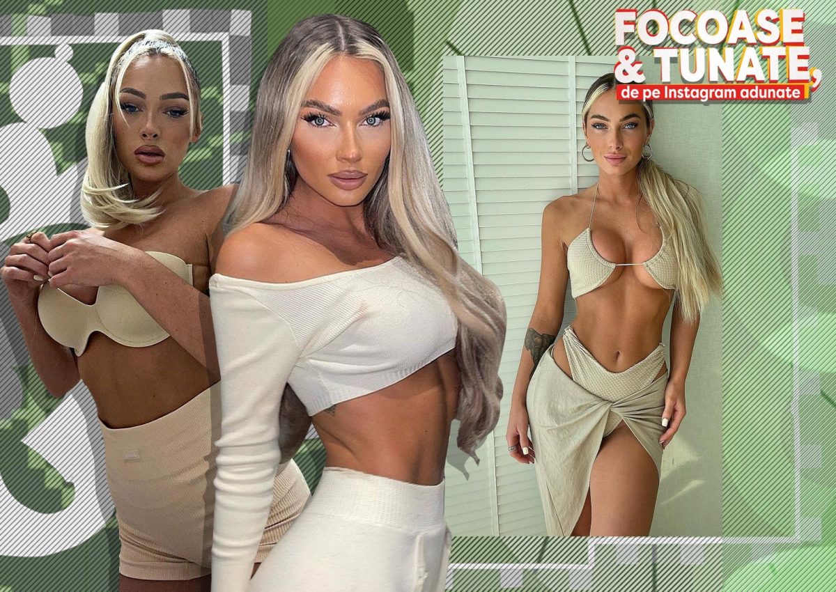 Imagine Stire Amy este super-hot! Blondina cu pielea măslinie și corpul tonifiat „răvășește” orice bărbat! | 2review.ro