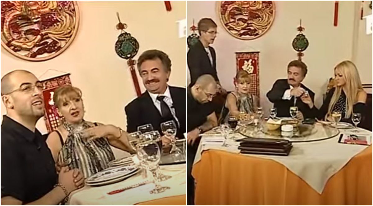 Imagini demult uitate: Bianca Drăgușanu, CRBL, Ileana Ciuculete și Petrică Mâțu Stoian, la o singură masă