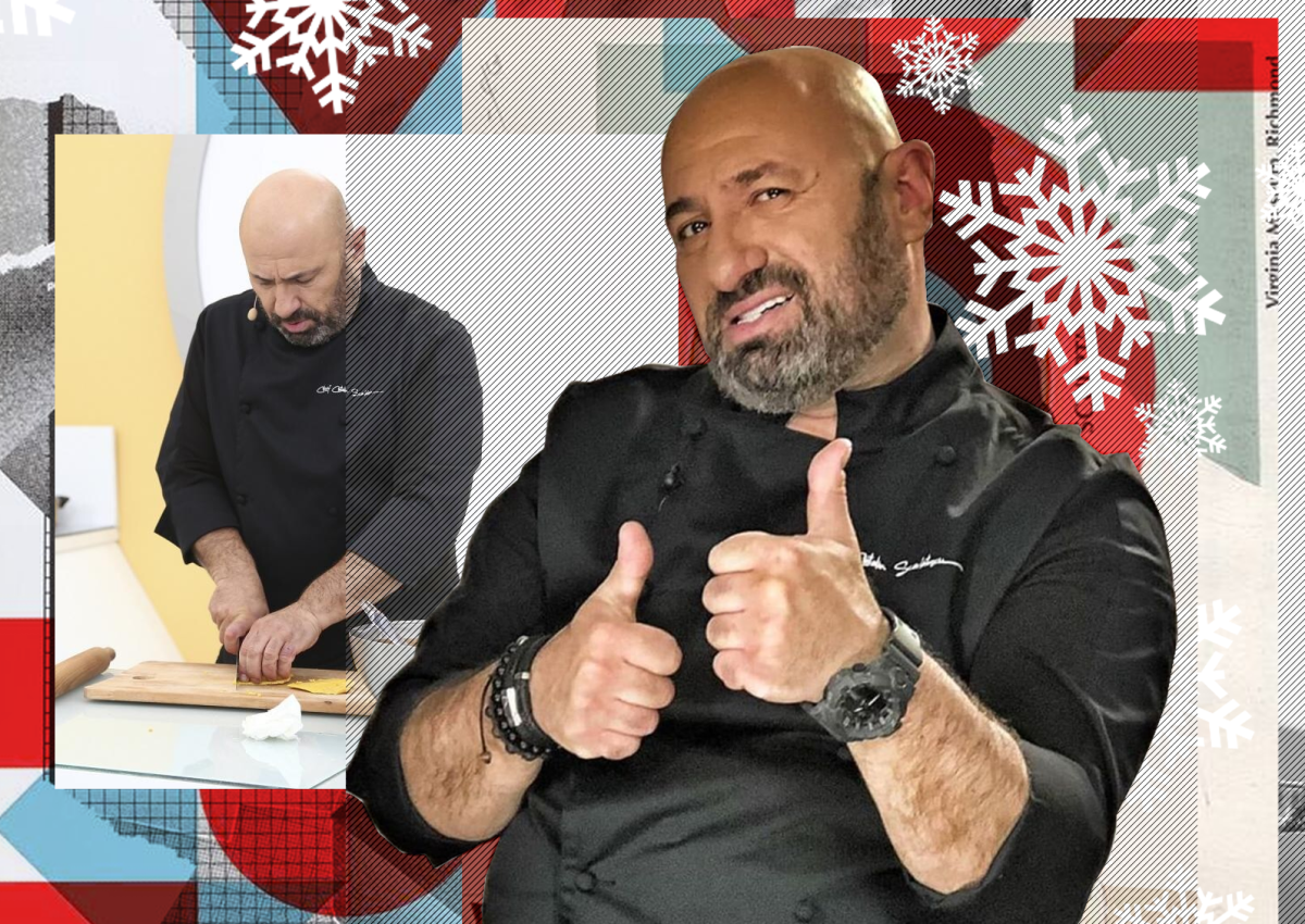 Chef Cătălin Scărlătescu face propuneri inedite pentru masa de Crăciun: ”Hai să tăiem ceapă, cartofi, chestii vegetariene. Legumele n-au nervi și nu suferă când sunt tăiate!”