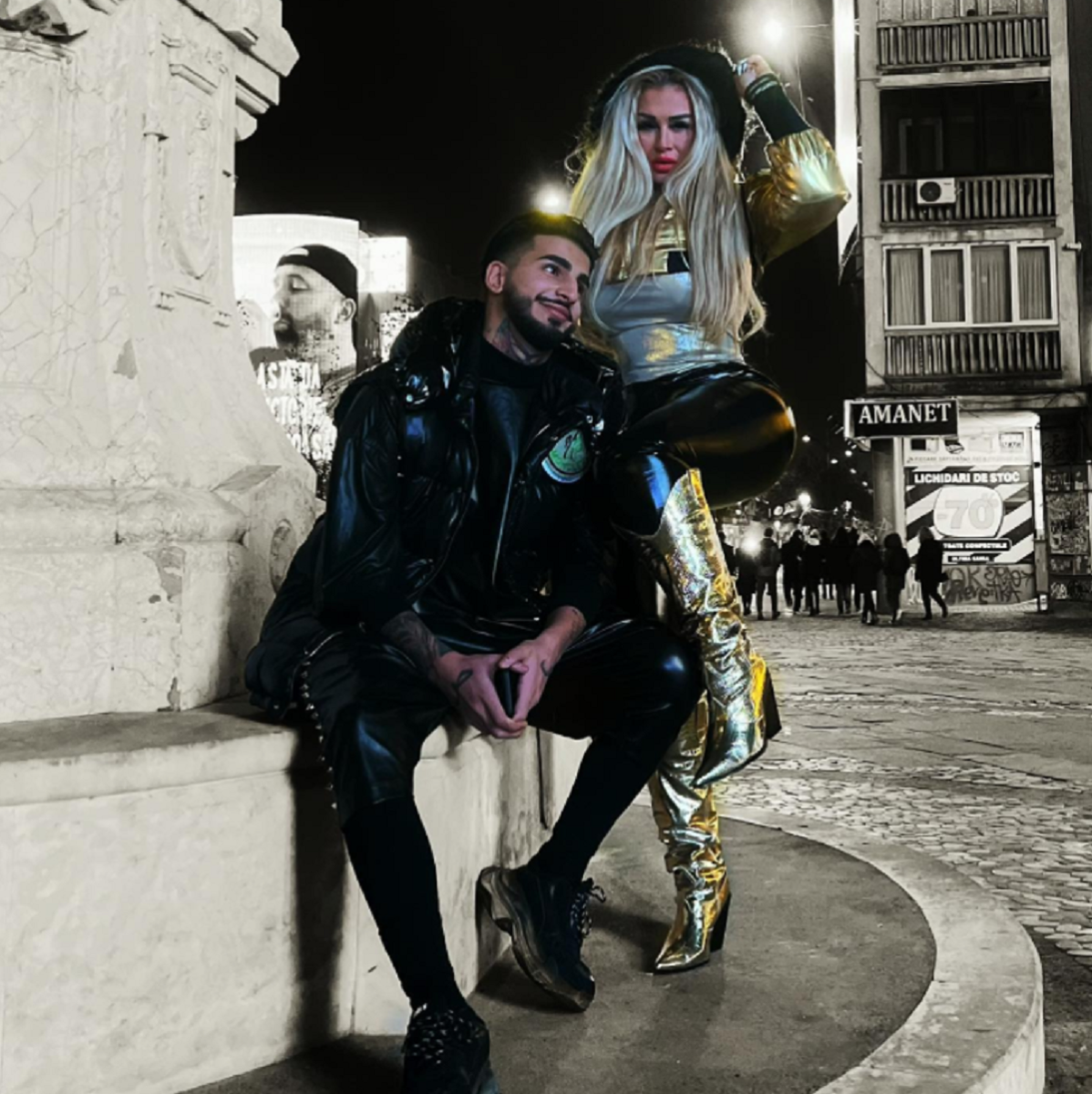 Imagine Stire Femeia cu ochi de diamant s-a căsătorit în secret cu iubitul mai mic cu 15 ani. Lenna Horvath are planuri mari cu soțul tinerel | 2review.ro