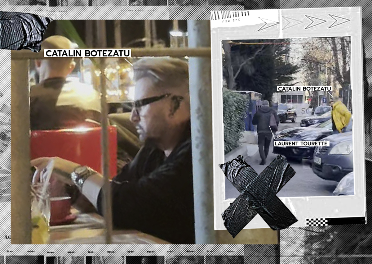 Imagine Stire Ca de la designer la hair-stylist. Cătălin Botezatu și Laurent Tourette, schimb de păreri la restaurant | 2review.ro