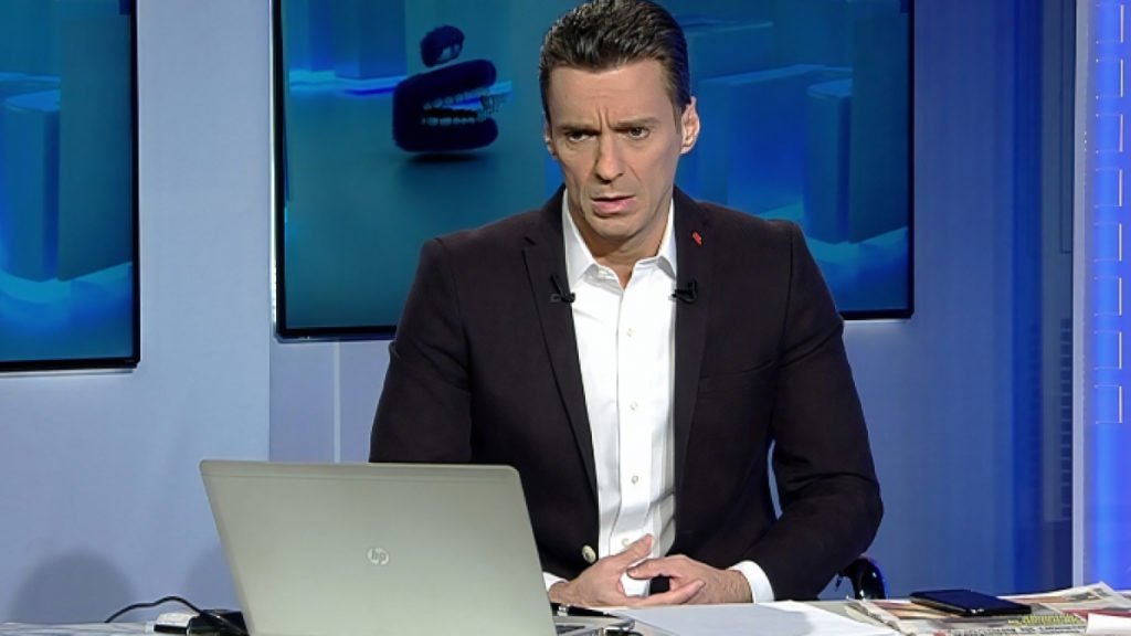Imagine Stire Mircea Badea, derapaj în direct. Ce l-a scos din sărite pe prezentatorul TV | 2review.ro