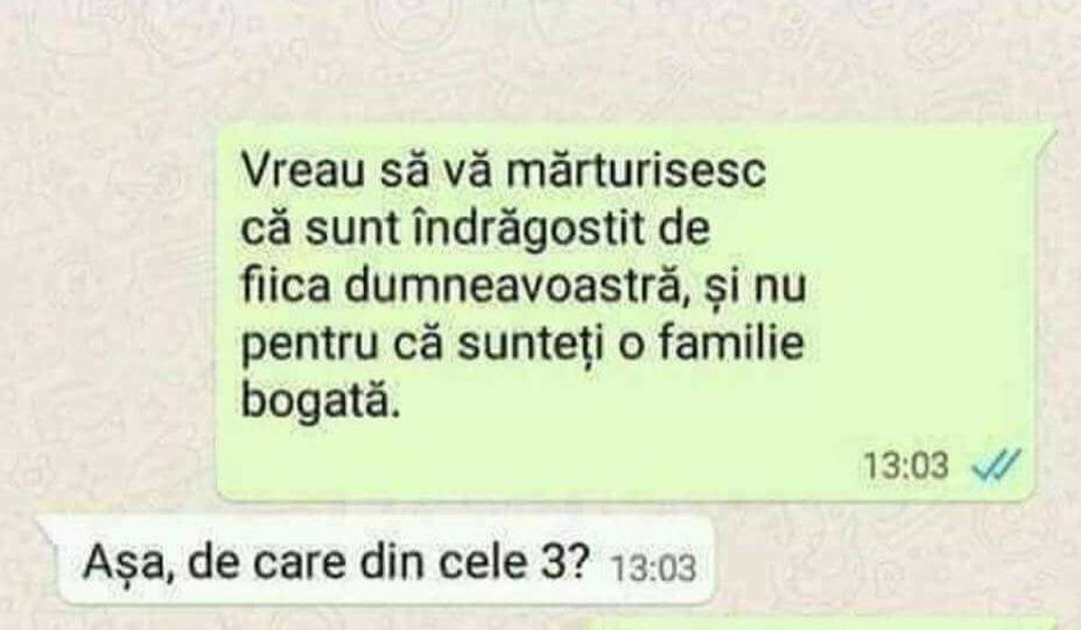 Imagine Stire BANC | „Doamna Nicoleta, sunt îndrăgostit de fiica dumneavoastră și nu pentru că sunteți o famile bogată!” „De care dintre ele?” | 2review.ro