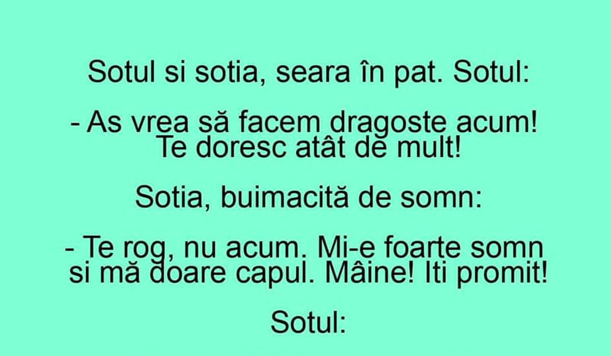 Imagine Stire BANC | Soțul și soția, seara în pat: „Aș vrea să facem dragoste acum! Te doresc atât de mult” | 2review.ro