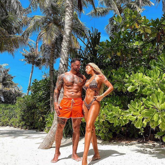 Alex Bodi și Ema Uta, în vacanța din Maldive/ Sursă foto: Instagram.com
