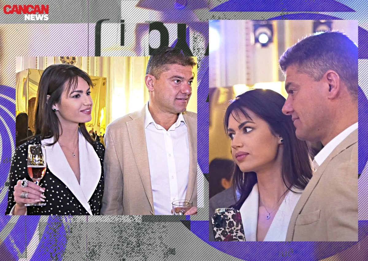 Cristian Boureanu și iubita lui, apariție discretă la un eveniment cu ștaif. Cristina Belciu: „Într-o cameră plină de artă, m-aș uita tot la tine”