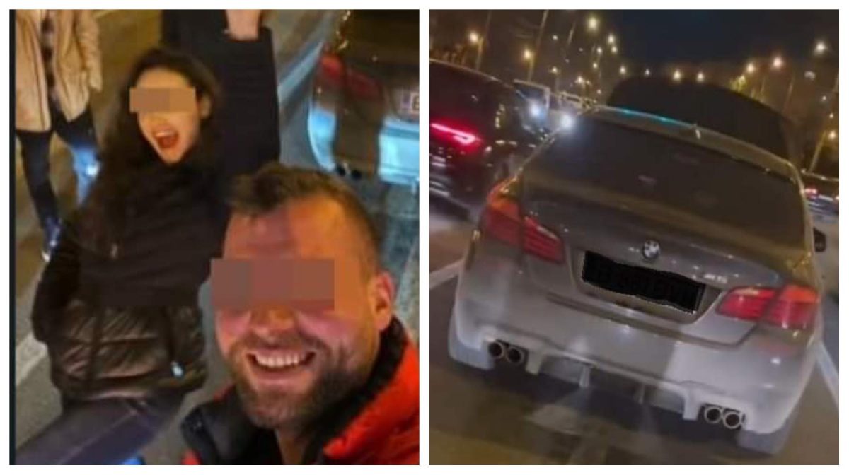 Haz de necaz sau bătaie de joc?! A făcut ”pana prostului”, dar se filma în mjlocul drumului: ”3.0 pentru cunoscători (6 pistoane)”